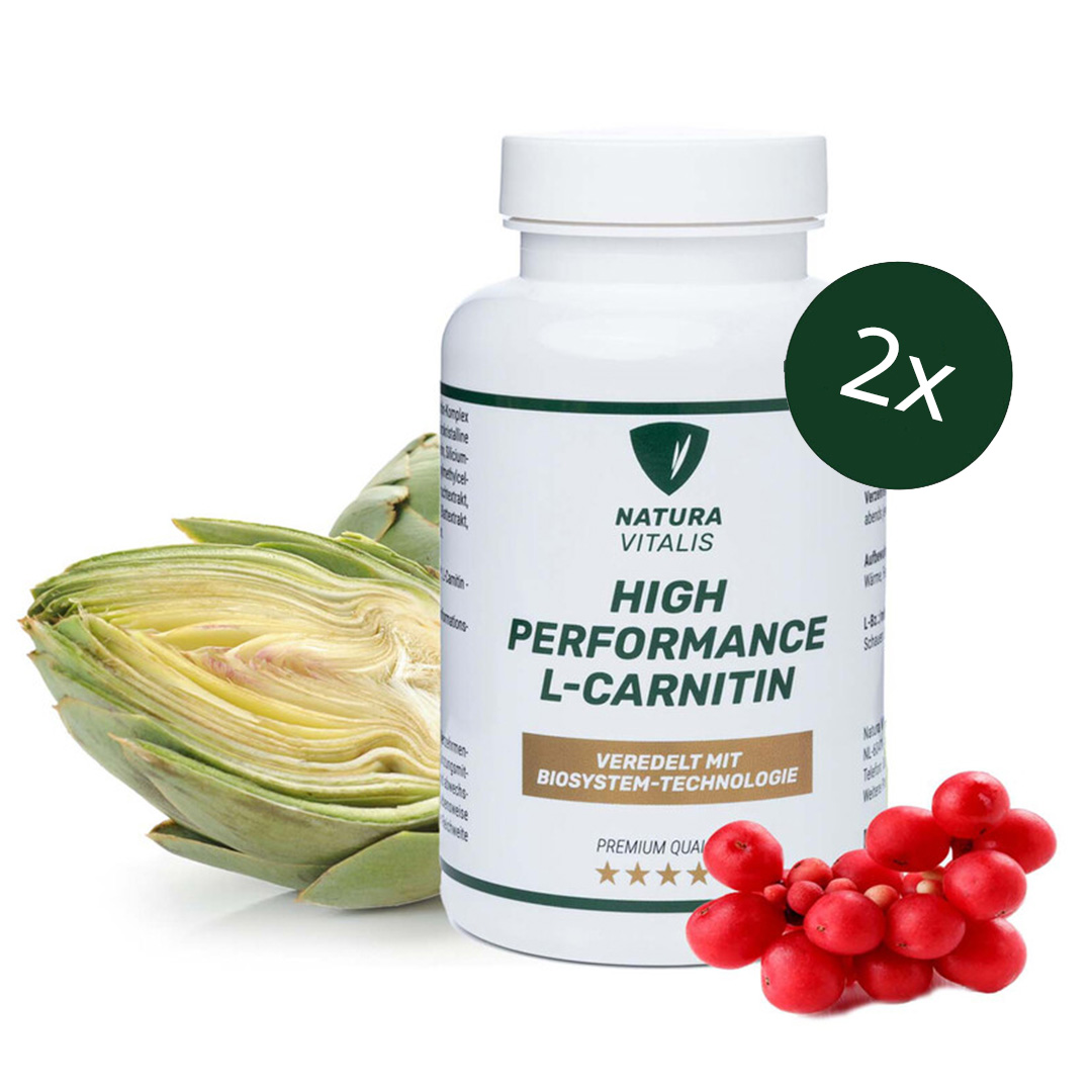 NATURA VITALIS High Performance L-Carnitin - 240 Kapseln NATURA VITALIS High Performance L-Carnitin - 240 Kapseln