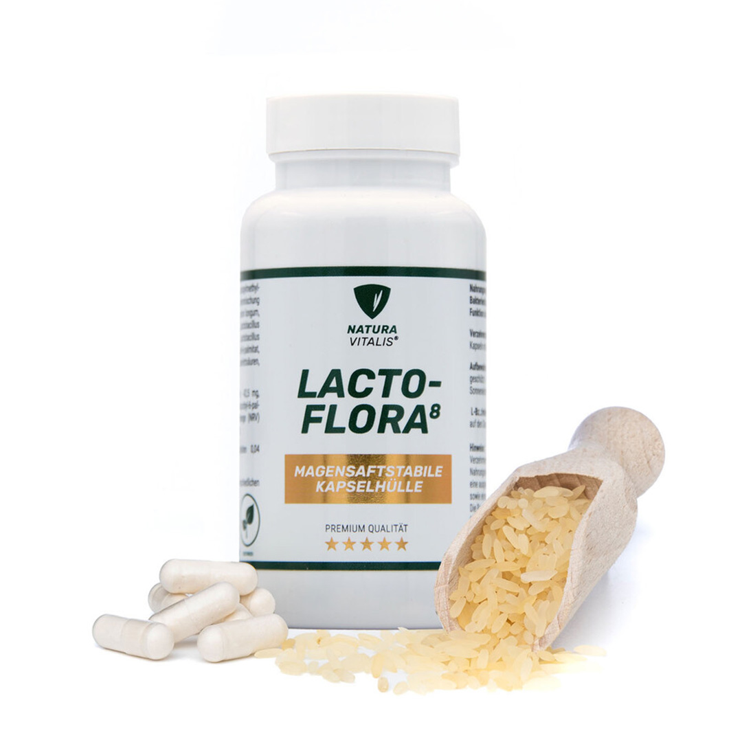 NATURA VITALIS Lacto-Flora⁸ - 120 Kapseln NATURA VITALIS Lacto-Flora⁸ - 120 Kapseln