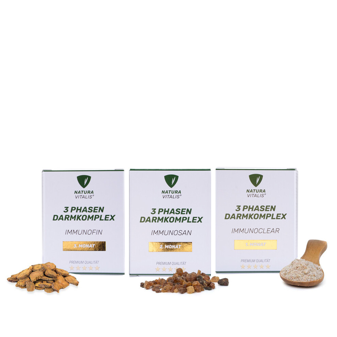 NATURA VITALIS 3-Phasen-Darmkomplex (3x 30 Kapseln) NATURA VITALIS 3-Phasen-Darmkomplex (3x 30 Kapseln)