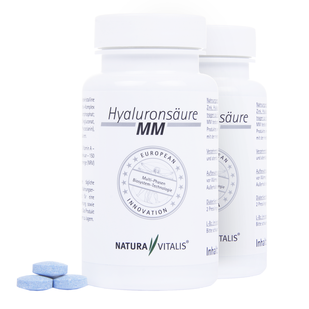 hyaluronsuremmpresslinge-120er-1529734160 Hyaluronsäure MM 2-Phasen Presslinge - 2x 120 Stück