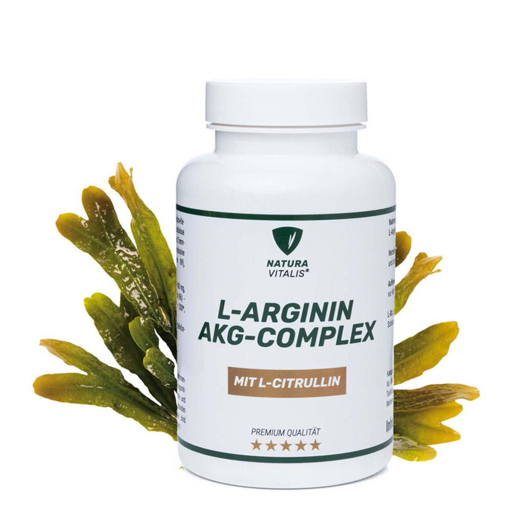 NATURA VITALIS L-Arginin AKG-Complex - 120 Kapseln