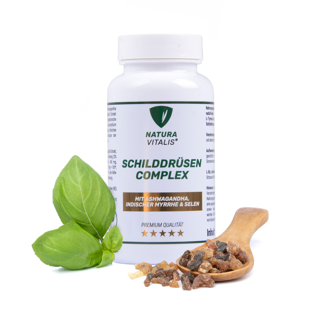 NATURA VITALIS Schilddrüsen Complex - 120 Kapseln