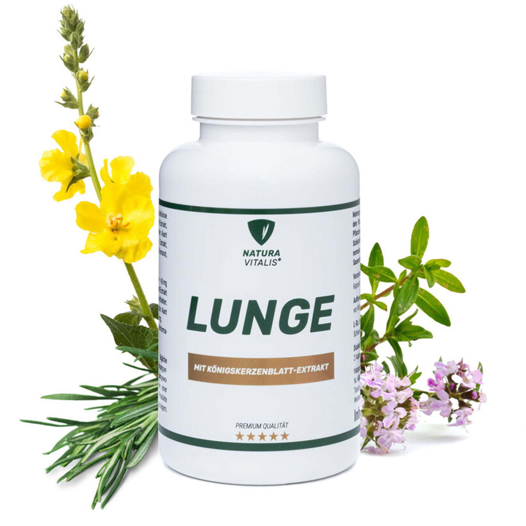 NATURA VITALIS Lunge - 120 Kapseln NATURA VITALIS Lunge - 120 Kapseln