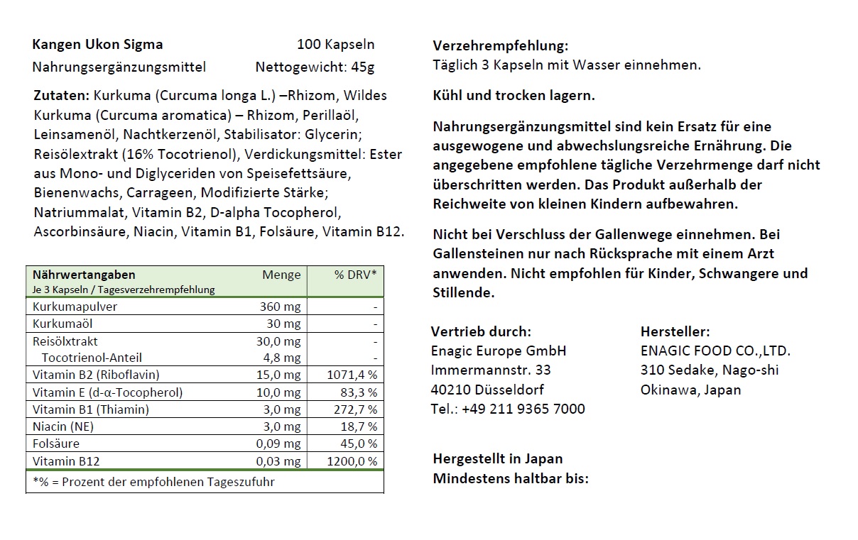 Enagic-Kangen-Ukon-Tumeric-Kurkuma-100-Softgels_LMIV Enagic Kangen Ukon Tumeric (Kurkuma) - 100 Softgels