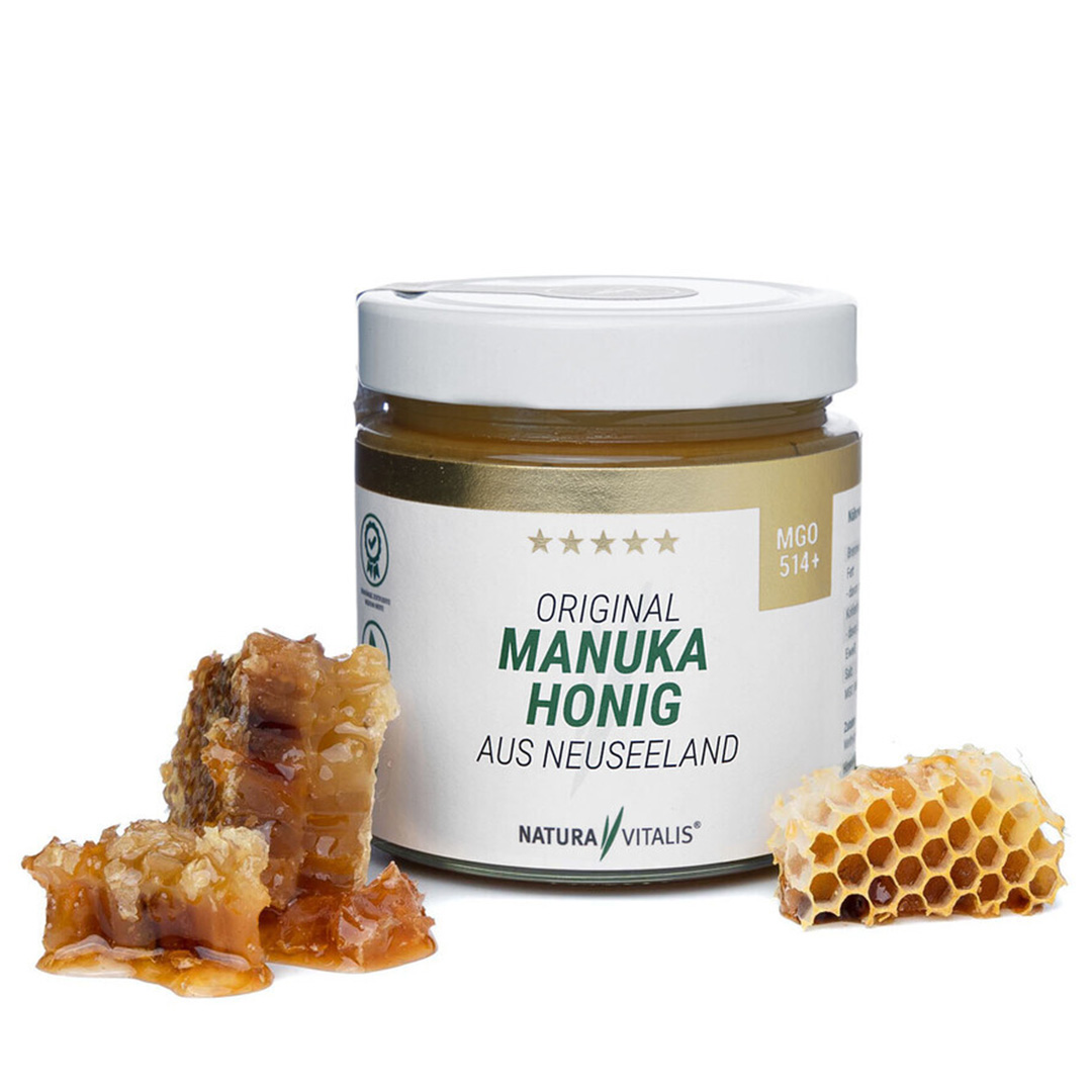 NATURA VITALIS Original Manuka Honig MGO 514+ (500g) NATURA VITALIS Original Manuka Honig MGO 514+ (500g)