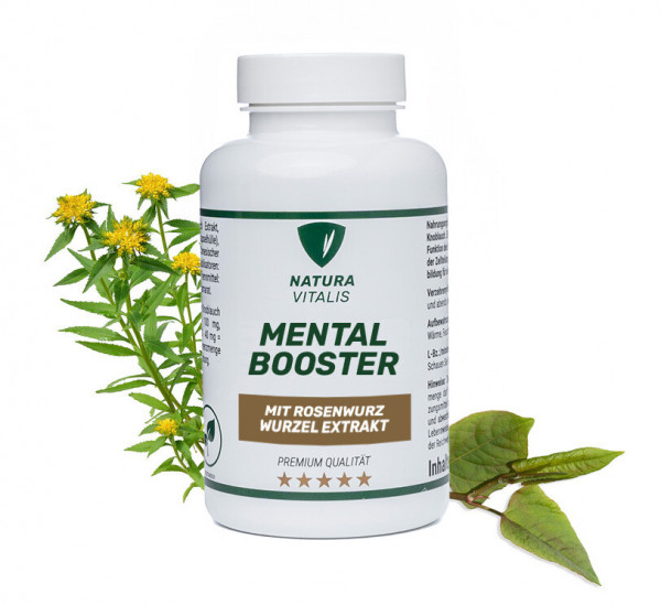 NATURA VITALIS Mental Booster - 60 Kapseln